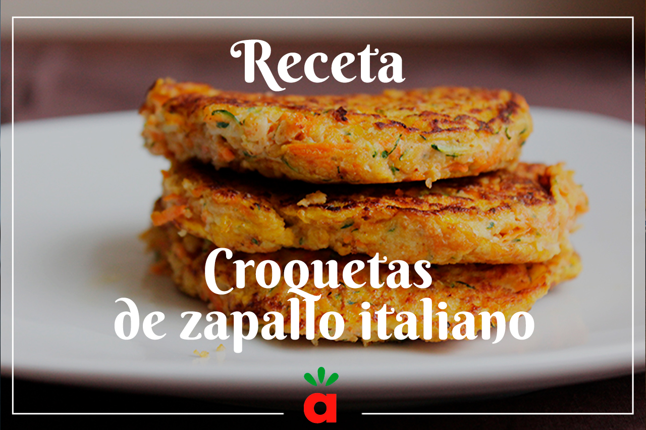 Receta de croquetas de zapallo italiano