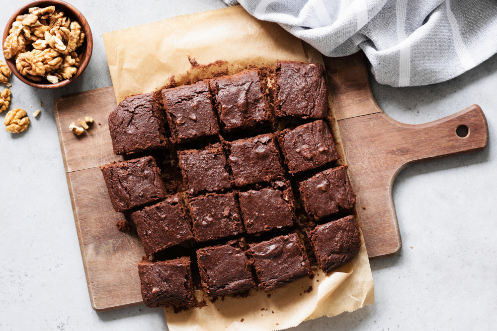 brownies de chocolate