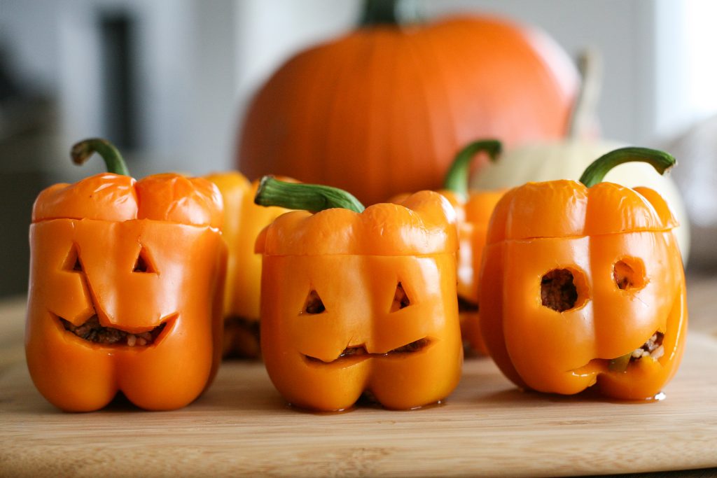 calabazas de pimientos