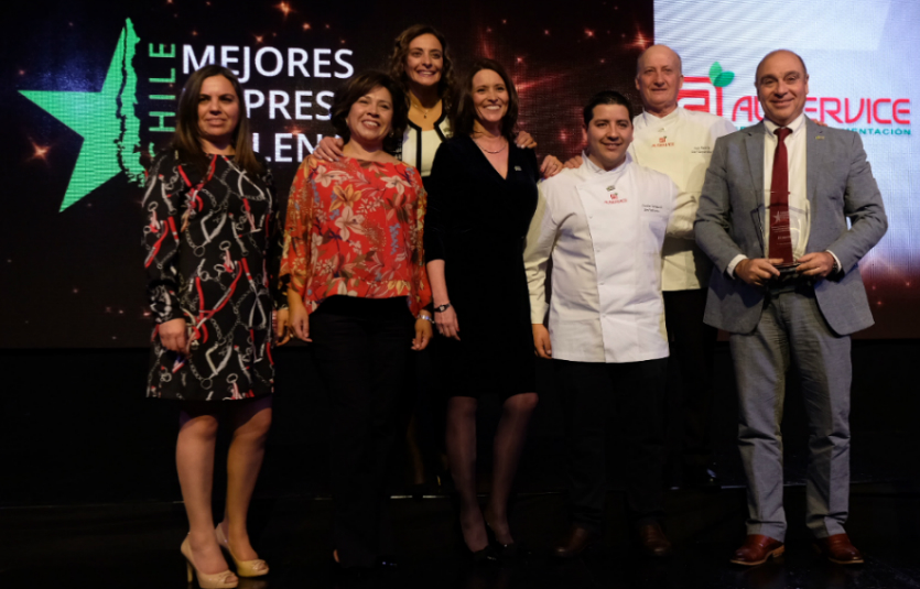 En este momento estás viendo Aliservice recibió premio “Mejores Empresas Chilenas 2019”