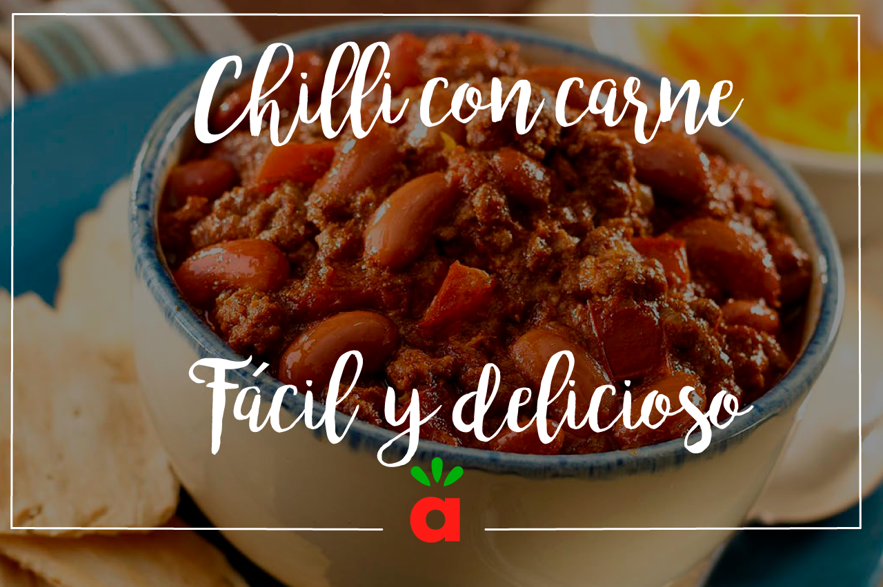 En este momento estás viendo Receta Chili con Carne fácil y delicioso