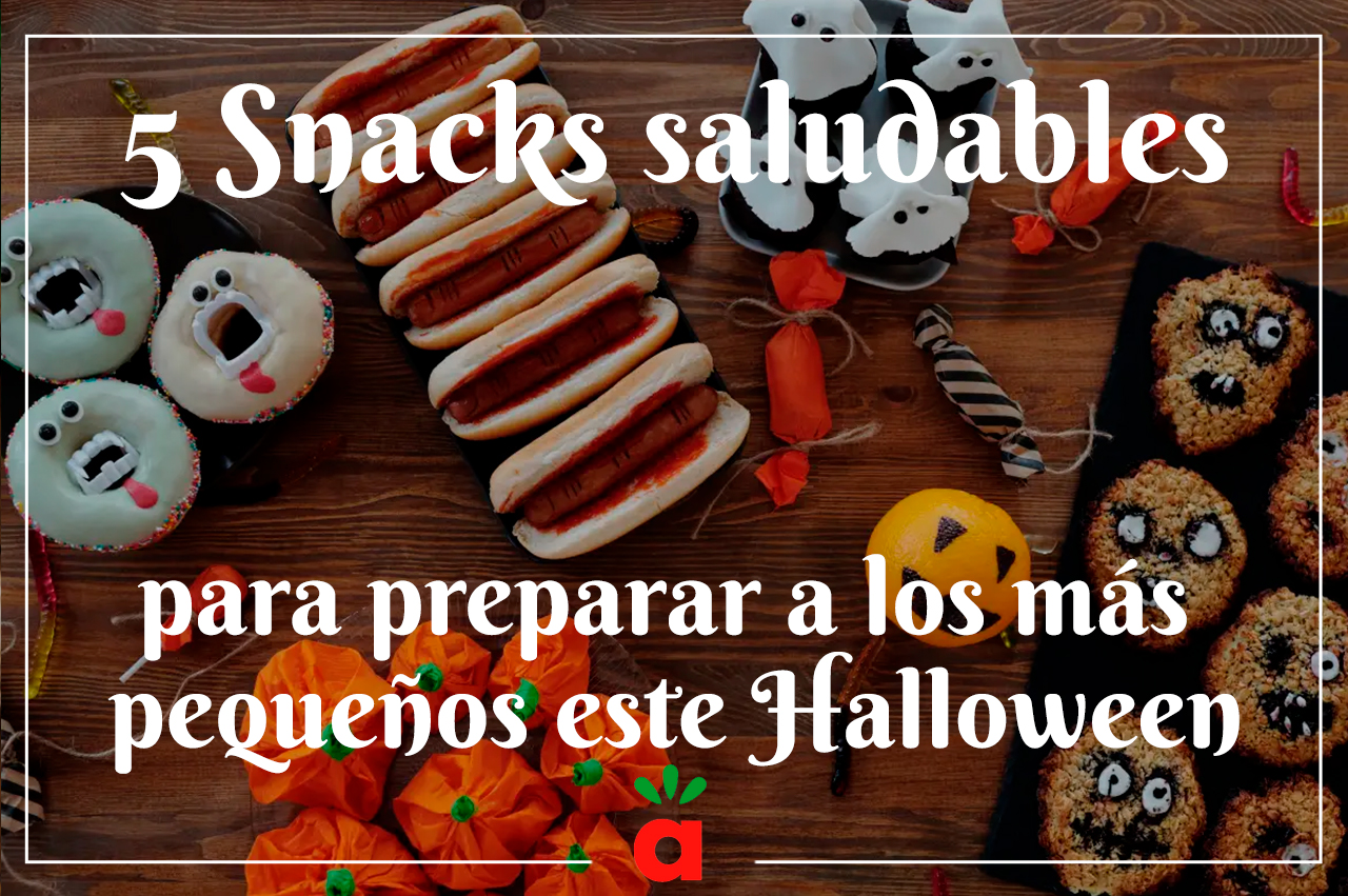En este momento estás viendo <strong>5 Snacks saludables para preparar a los más pequeños este Halloween</strong>
