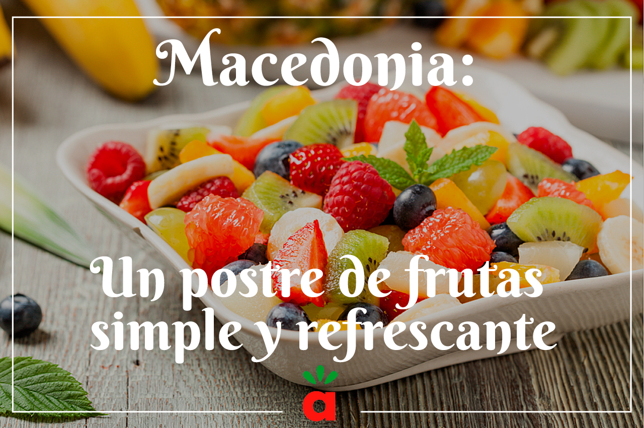 En este momento estás viendo <strong>Macedonia: Un postre de frutas simple y refrescante</strong>
