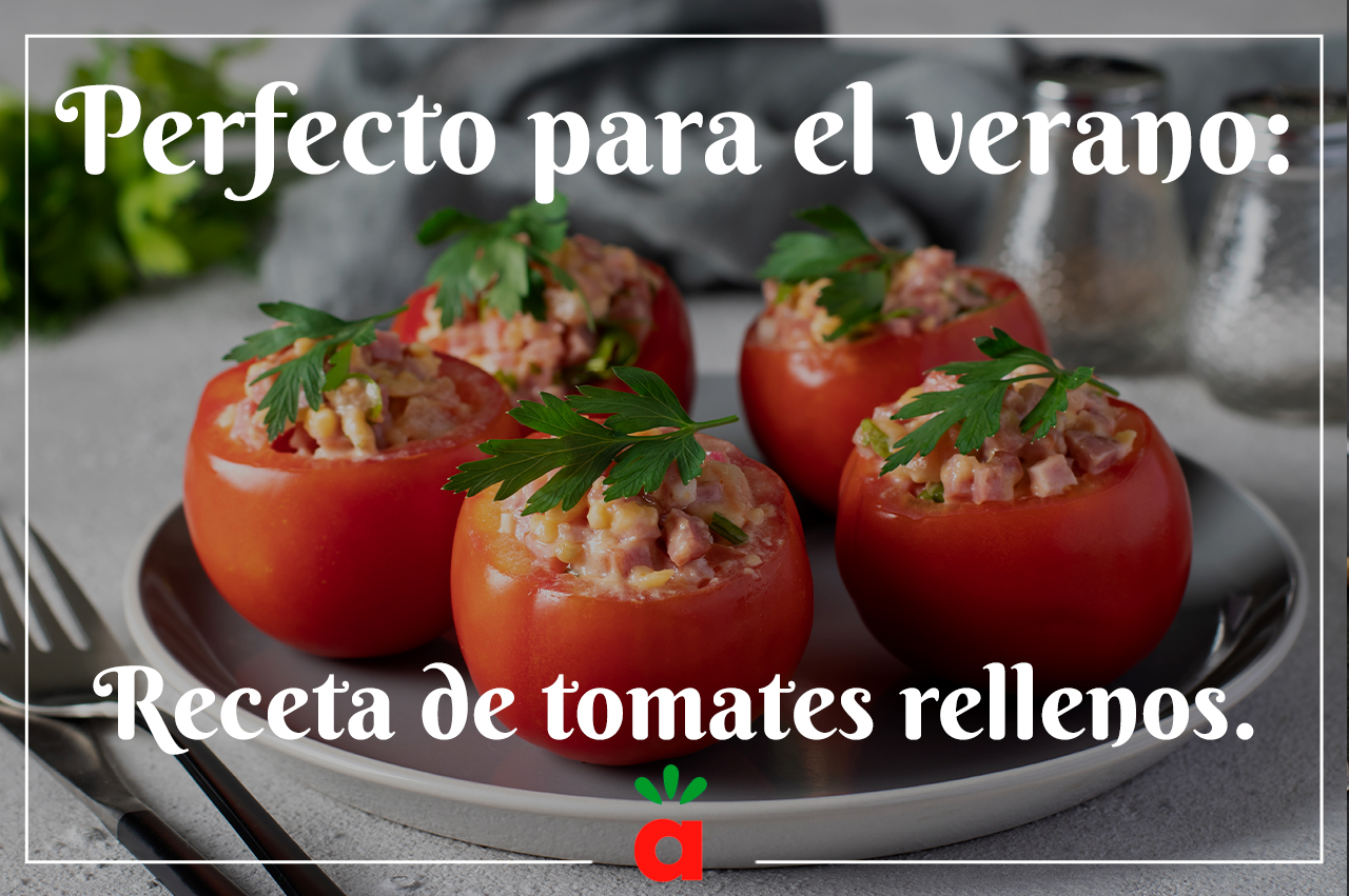 En este momento estás viendo <strong>Perfecto para el verano: Receta de tomates rellenos.</strong>
