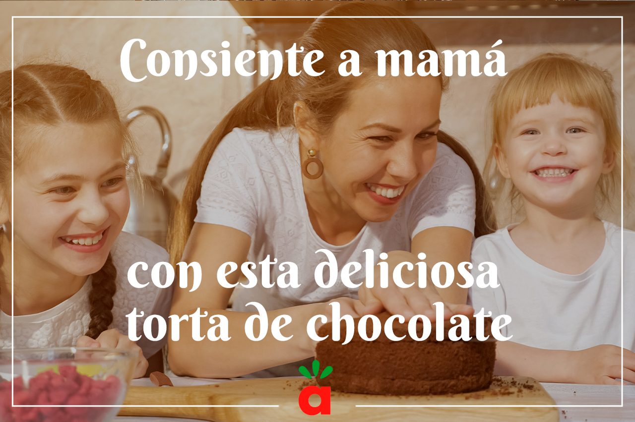 En este momento estás viendo Consiente a mamá con esta deliciosa torta de chocolate